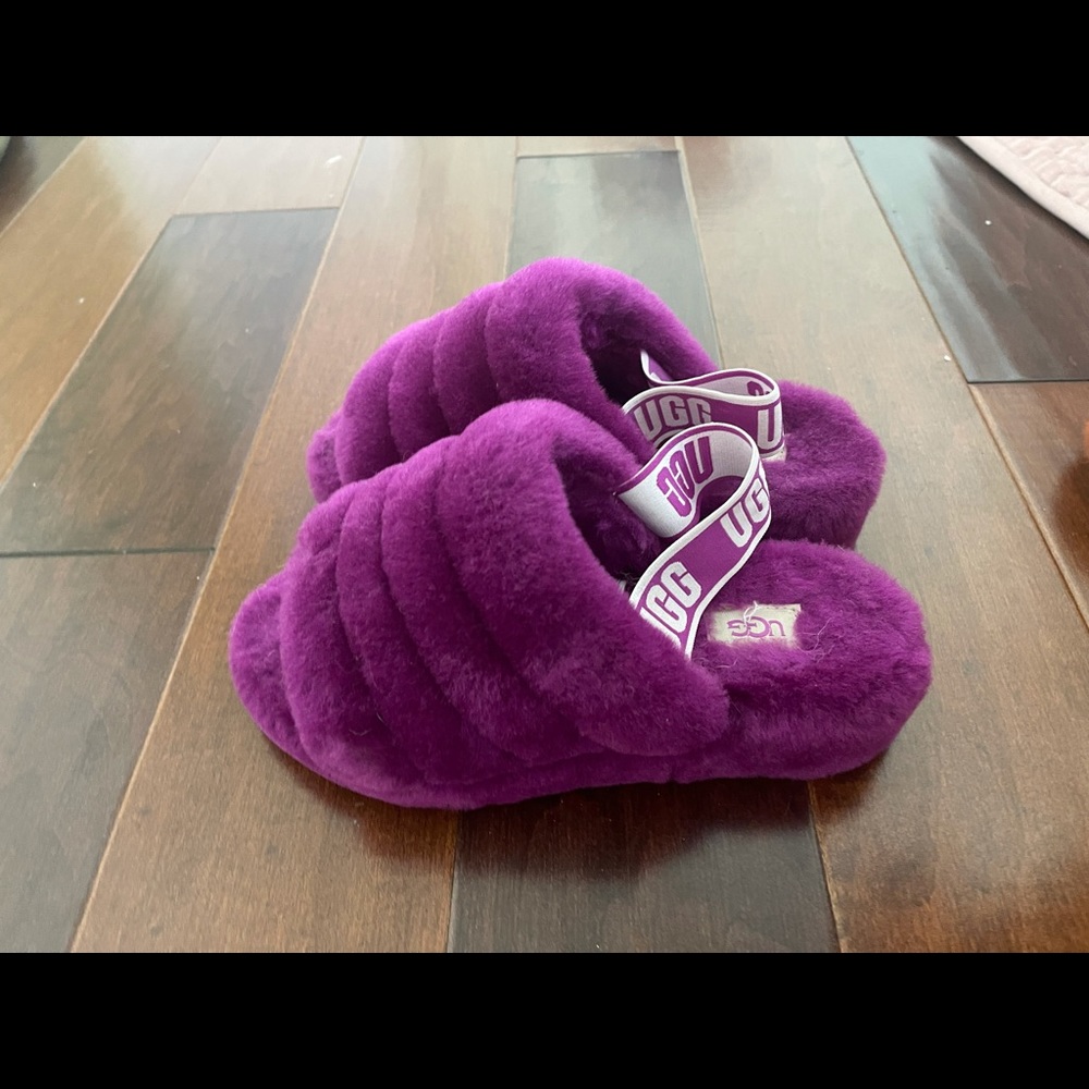 Purple UGG Slippers